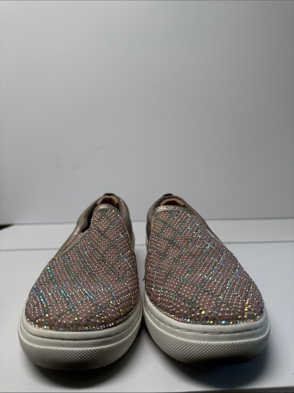 Skechers Street Goldie Diamond Darling Sneakers Size 8.5 - Picture 5 of 13